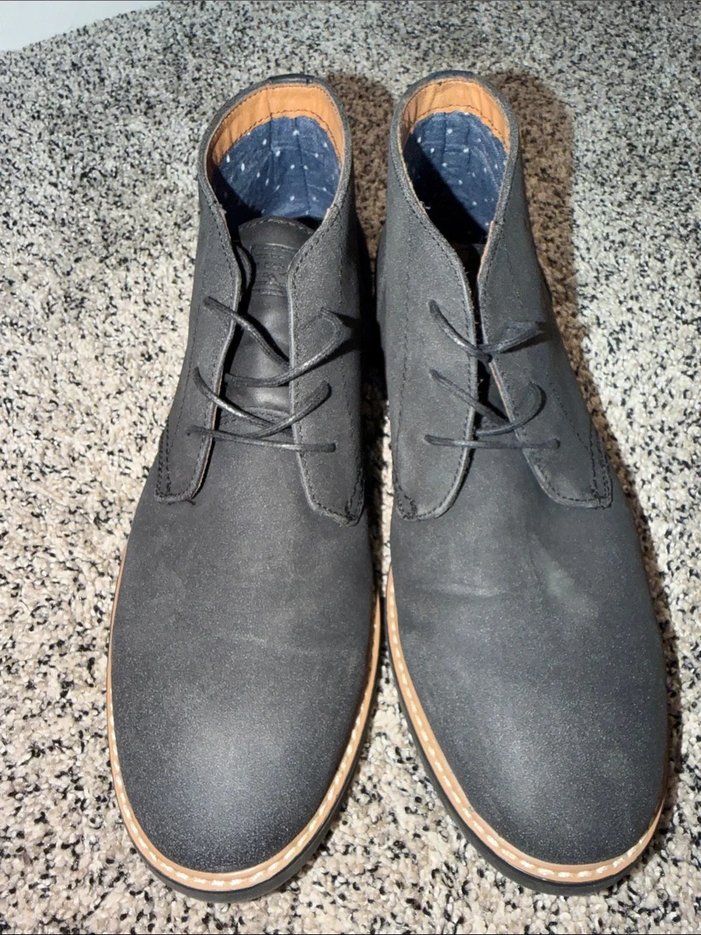 Rye Black Suede Chukka Boots Men's Size 8